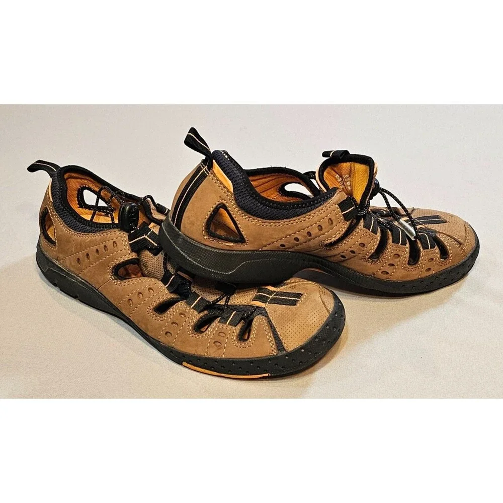 Clarks Springers Active Air Men’s 11 Leather Sport Sandal Trail Shoe Ventilated